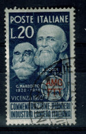 Ref 1612 - 1950 Italy  Treiste Zone A - L20 Fine Used  Stamp Sass. 83  - Oblitérés