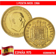 F0021# España 1975. 1 Pts. Mod. 1966 (SC) UC#796 - 5 Pesetas