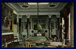 Ref 1613 - 1907 Postcard - Billiards Room - Osborne House Cowes - Isle Of Wight To Paris - Cowes