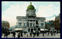 Ref 1613 - 1909 Postcard - New City Hall Hull - Yorkshire - Posted In Netherlands - Hull