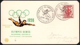 AUSTRALIA BALLARAT VILLAGE 1956 - XVI OLYMPIC GAMES MELBOURNE '56 - CANOE / KAYAK - G - Estate 1956: Melbourne