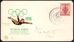 AUSTRALIA OLYMPIC PARK 1956 - XVI OLYMPIC GAMES MELBOURNE '56 - CYCLING - G - Estate 1956: Melbourne