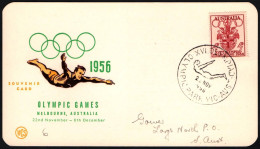 AUSTRALIA OLYMPIC PARK 1956 - XVI OLYMPIC GAMES MELBOURNE '56 - DIVING - G - Estate 1956: Melbourne