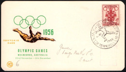 AUSTRALIA ST. KILDA TOWN HALL 1956 - XVI OLYMPIC GAMES MELBOURNE '56 - FENCING - G - Estate 1956: Melbourne