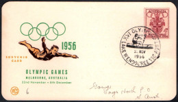 AUSTRALIA LAKE WENDOUREE 1956 - XVI OLYMPIC GAMES MELBOURNE '56 - CANOE / KAYAK - G - Estate 1956: Melbourne