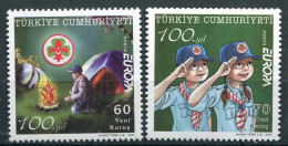 Turquie ** N° 3289/3290 - Cent. Du Scoutisme. Europa Année 2007 - Neufs