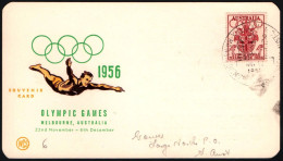 AUSTRALIA MELBOURNE MAIN STADIUM 1956 - XVI OLYMPIC GAMES MELBOURNE '56 - OLYMPIC PODIUM - G - Sommer 1956: Melbourne