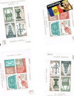 ESPAÑA 1975 2 JEUX (4 BLOCS) EXPO 1975 - Unused Stamps