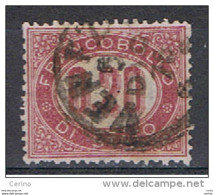 REGNO  VARIETA':  1875  SERVIZIO  -  0.20  LACCA  US. -  CORONA  DX  -  C.E.I.  3 - Oficiales