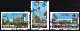 Türkiye 1966 Mi 2020-2022 Izmir Exposition Congress - Oblitérés