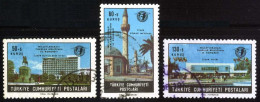 Türkiye 1966 Mi 2020-2022 Izmir Exposition Congress - Used Stamps