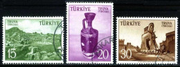 Türkiye 1956 Mi 1512-1514 Troia, Truja, Troje | Historic Sites - Usados