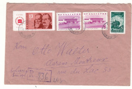 Bulgarie - Lettre Recom De 1964 - Oblit Sophia - Exp Vers Clarens Montreux - - Briefe U. Dokumente