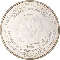 Monnaie, Tunisie, Dinar, 1970, Paris, FAO, SUP, Argent, KM:302 - Tunisia