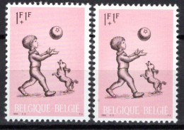 1399** CU - Point Noir En-dessous Du Pied Droit - 1961-1990