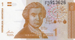 Croatie CROATIA Billet 1 DINARA 1993  NEUF - Croatie