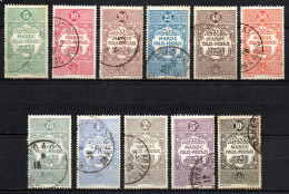 Col33 Colonie Maroc Colis Postaux N° 1 à 11 Oblitéré Cote : 14,00€ - Timbres-taxe