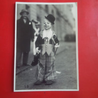 CARTE PHOTO CLOWN FOTO JECK BASEL - Entertainers