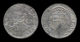 Southern Netherlands Brabant Filips II 1/2 Bourgondische Rijksdaalder 1567 - 1556-1713 Spanische Niederlande