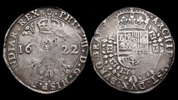 Southern Netherlands Philip IV Patagon 1622 - 1556-1713 Paesi Bassi Spagnoli