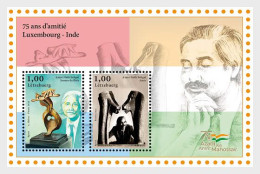 Luxembourg / Luxemburg - Postfris / MNH - Sheet Friendship With India 2023 - Nuovi