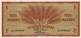 Finlande Billet 1 Markka 1963 Neuf - Finlande