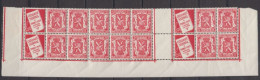 BELGIQUE  1940  ( Neuf Sans Charniére ) - Tête-bêche [KP] & Inter-panels [KT]