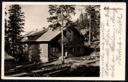 G0696 - Falkensteinhaus Falkenstein Hütte - Kreuzstrassl Ludwigsthal - Bayerischer Waldverein - Anton Pech - Zwiesel