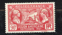 FR - Yv. N° 244  *   90c  Légion Américaine  Cote  1,5  Euro BE   2 Scans - Neufs