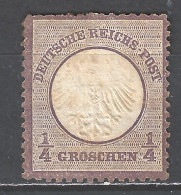 Duitsland, Deutschland, Germany, Allemagne, Alemania 1 MLH 1872 ; FIRST STAMP GERMANY - Unused Stamps
