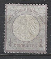 Duitsland, Deutschland, Germany, Allemagne, Alemania 1 MLH 1872 ; FIRST STAMP GERMANY - Ungebraucht