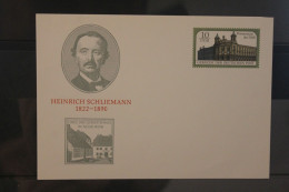 DDR 1990; Heinrich Schliemann; 10 Pf.; Ungebraucht - Privé Postkaarten - Ongebruikt
