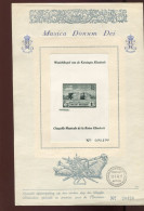 Belgie PR48 PR48-V + Spectaculaire Curiositeit KLEURSTREEP ONDER ZEGEL Elisabeth Herdenkingskaart 20420 - Privados & Locales [PR & LO]