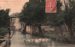 Mainneville (Eure) Vue Sur La Rivière, Canards - Edition Vve Beaudoin Et Fils - Carte Colorisée De 1905 - Dangu