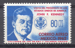 Mexico, 1962, Kennedy, JFK, MNH, Michel 1121 - Mexico
