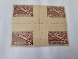 CUBA NEUF 1936 ZONA FRANCA MATANZAS--CENTRO DE HOJAS // PARFAIT ETAT // 1er CHOIX // - Ungebraucht