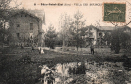 Bézu-St-Saint-Eloi (Eure) La Villa Des Sources, Pension De Famille - Edition J. Bourgeix - Carte N° 44 - Other & Unclassified