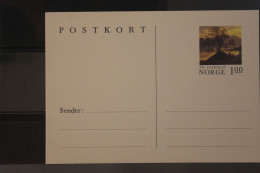 Norwegen Vmtl. 1983; Postkarte Th. Fearnley; 1 Kr., Ungebraucht - Ganzsachen