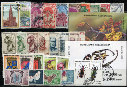 Madagascar - Lot De 30 Timbres Différents - Madagascar (1960-...)