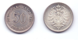 Germany 50 Pfennig 1877 F - 50 Pfennig