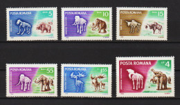 Rumänien  MiNr. 2553-2558 ** Mint MNH - Fossielen