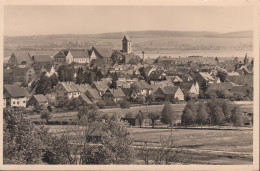 D-88422 Bad Buchau - Alte Ortsansicht Mit Kirche - Nice Stamp 1951 - Bad Buchau