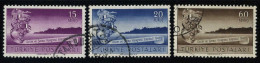 Türkiye 1947 Mi 1196-1198 International Grape And Wine Congress, Istanbul | Grapes And Istanbul Skyline, Flag - Used Stamps