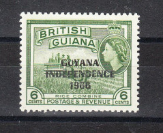 Guyana  Britannica  -   1966. Raccolta Del Riso.Rice Combine. Overprinted. MNH, Fresh - Agriculture
