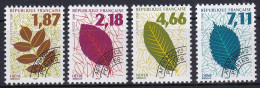 MiNr. 3141 - 3144 Frankreich 1996, 17. April. Freimarken Mit Vorausentwertung: Blätter - Postfrisch/**/MNH - Unused Stamps