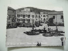 Cartolina Viaggiata "S. GIORGIO DEL SANNIO Piazza Principe Di Piemonte" 1959 - Benevento