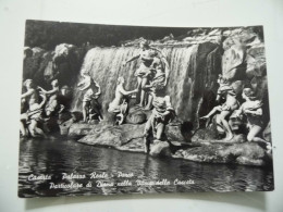 Cartolina Viaggiata "CASERTA  Palazzo Reale - Particolare Di Diana Nella Vasca Della Cascata" 1955 - Caserta