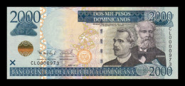 República Dominicana 2000 Pesos Dominicanos 2011 Pick 188a Low Serial 973 Sc Unc - Dominikanische Rep.