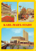 Karl Marx Stadt Am Rathaus, An Der Straße Der Nationen, Stadthalle Und Interhotel Kongreß" (1905) - Chemnitz (Karl-Marx-Stadt 1953-1990)