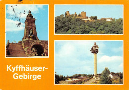 Kyffhäuser (Kr. Artern) - Kyffhäuser-Denkmal Höhe 81 M, Rothenburg-Fernsehturm, Kulpenberg (1912) - Kyffhaeuser